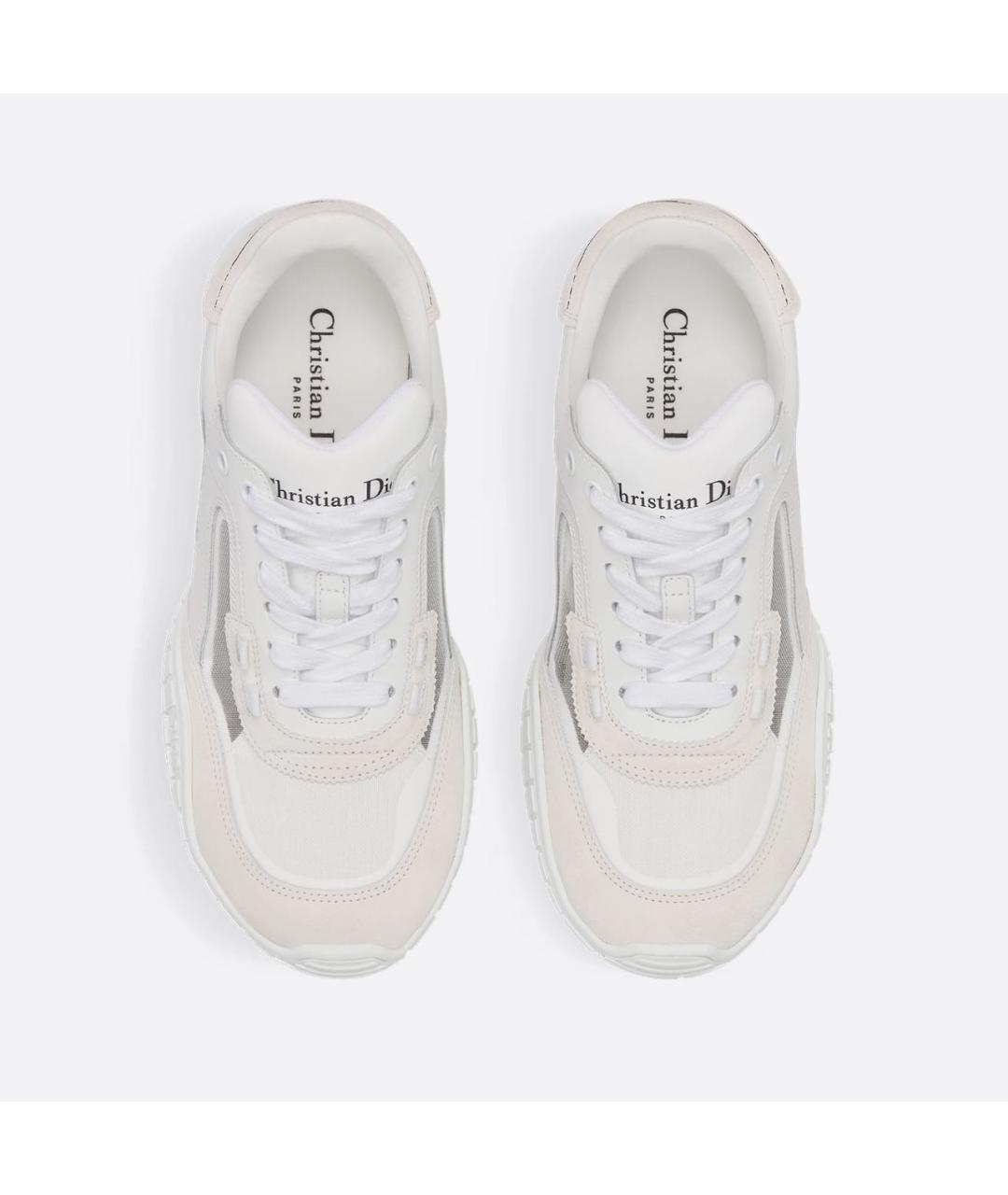 CHRISTIAN DIOR Белые кожаные кроссовки, фото 3