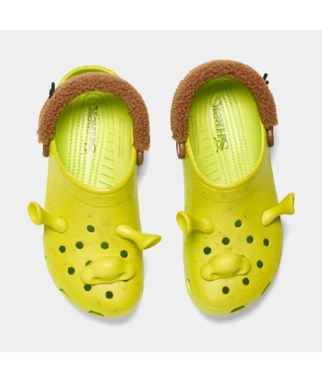 CROCS Зеленые сабо, фото 3