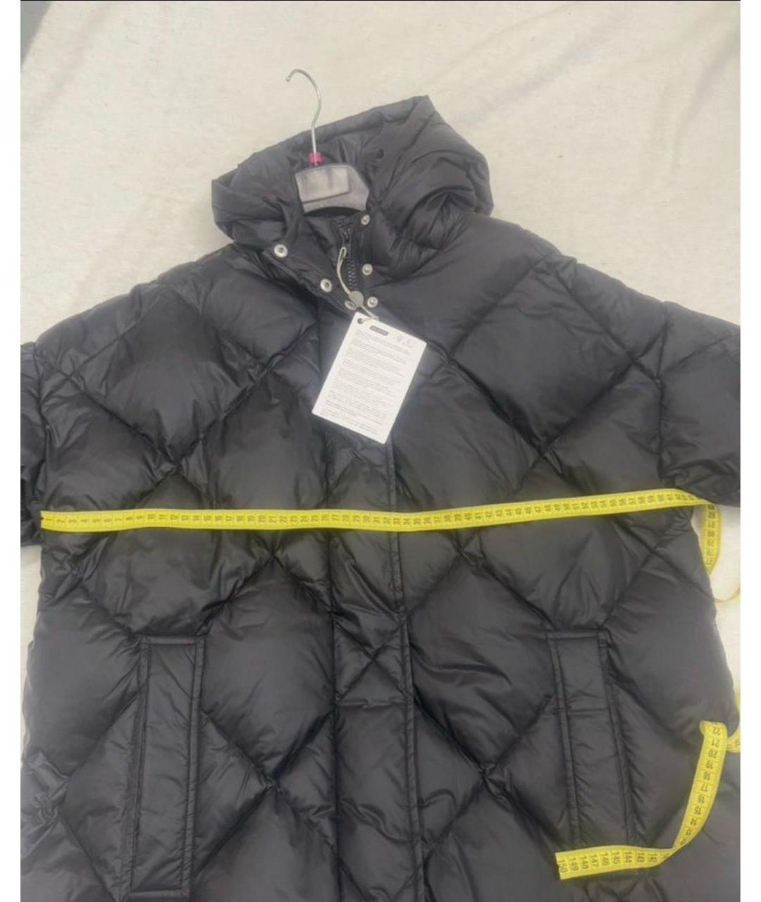 STAND STUDIO Черный полиэстеровый пуховик, фото 3