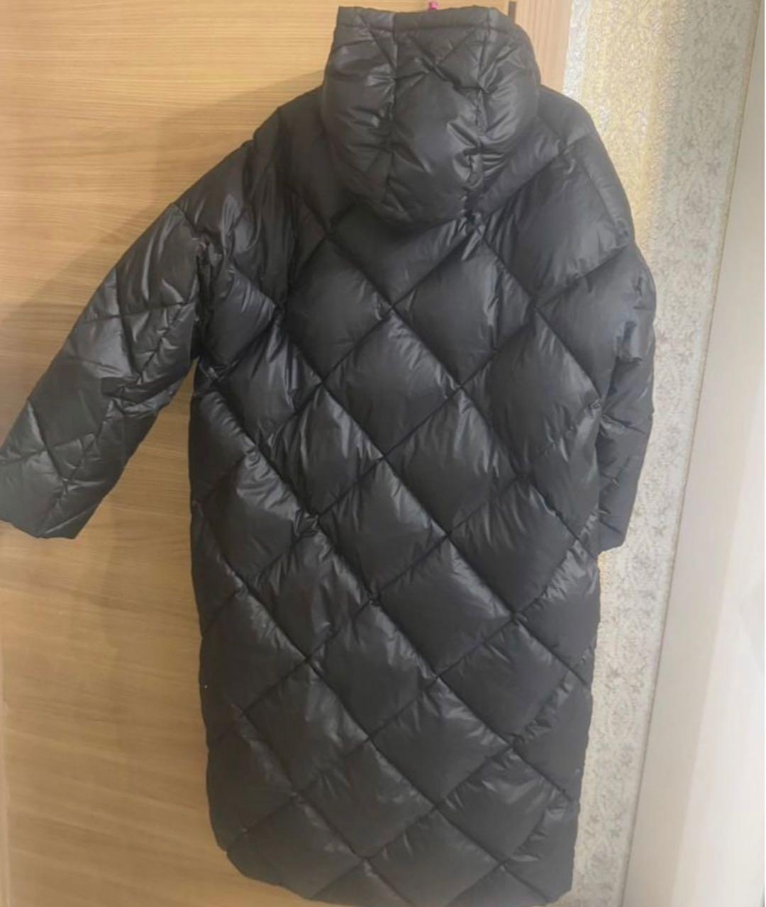 STAND STUDIO Черный полиэстеровый пуховик, фото 2