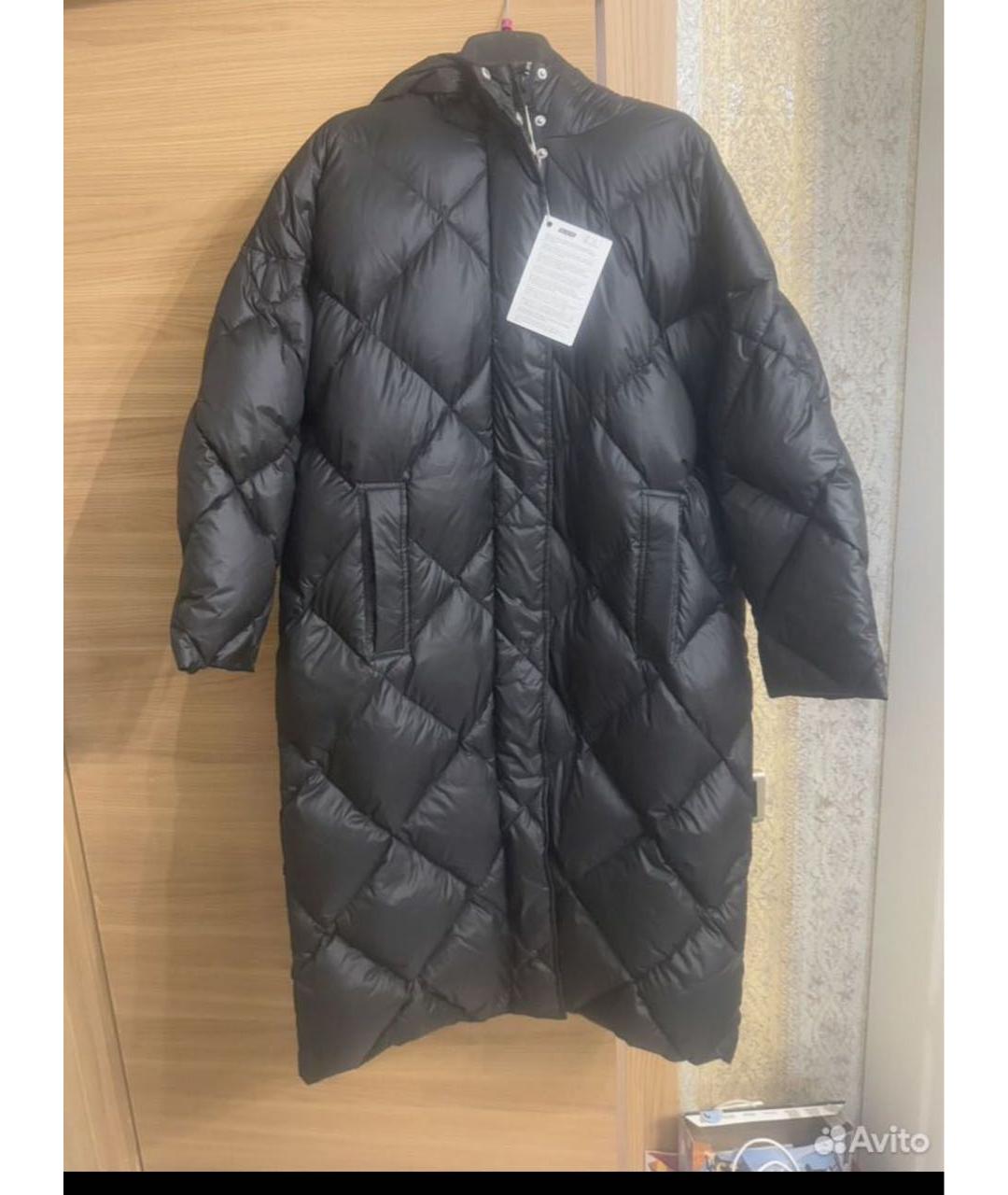 STAND STUDIO Черный полиэстеровый пуховик, фото 6