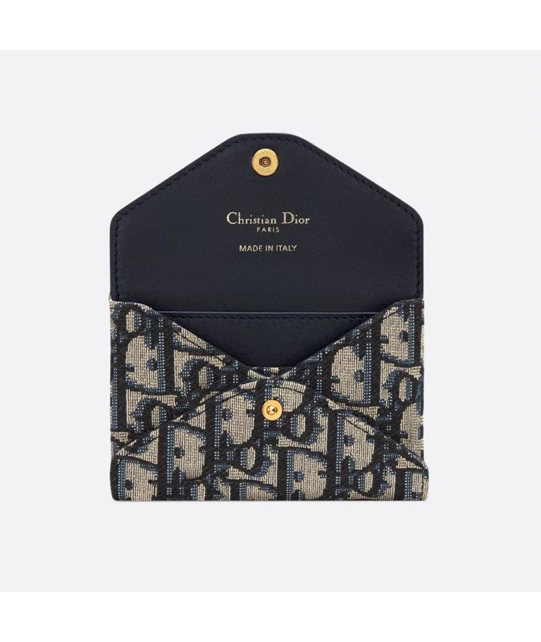 CHRISTIAN DIOR Синий кардхолдер, фото 3