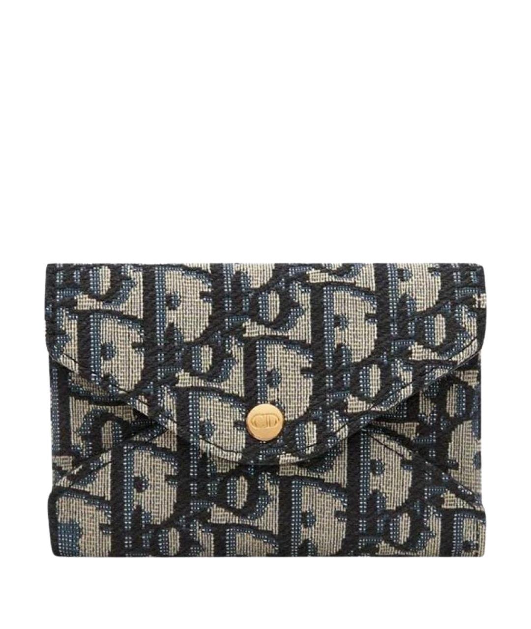 CHRISTIAN DIOR Синий кардхолдер, фото 1