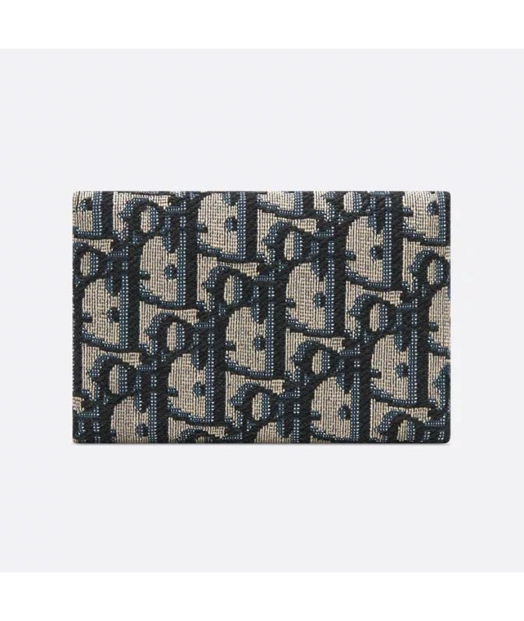 CHRISTIAN DIOR Синий кардхолдер, фото 4