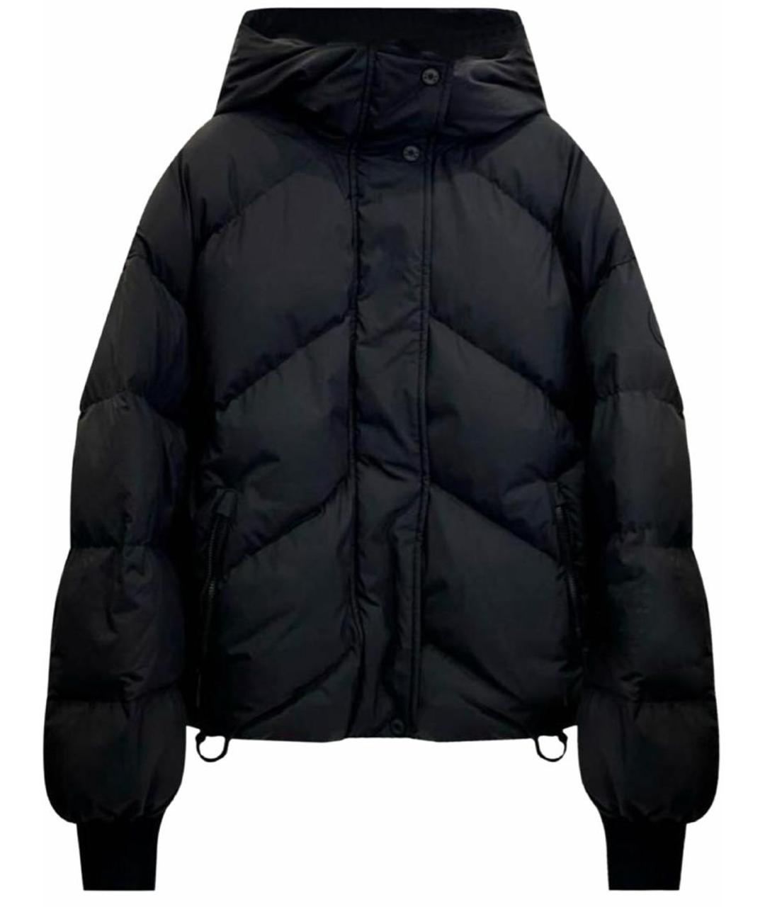 HERMES Черный пуховик, фото 1