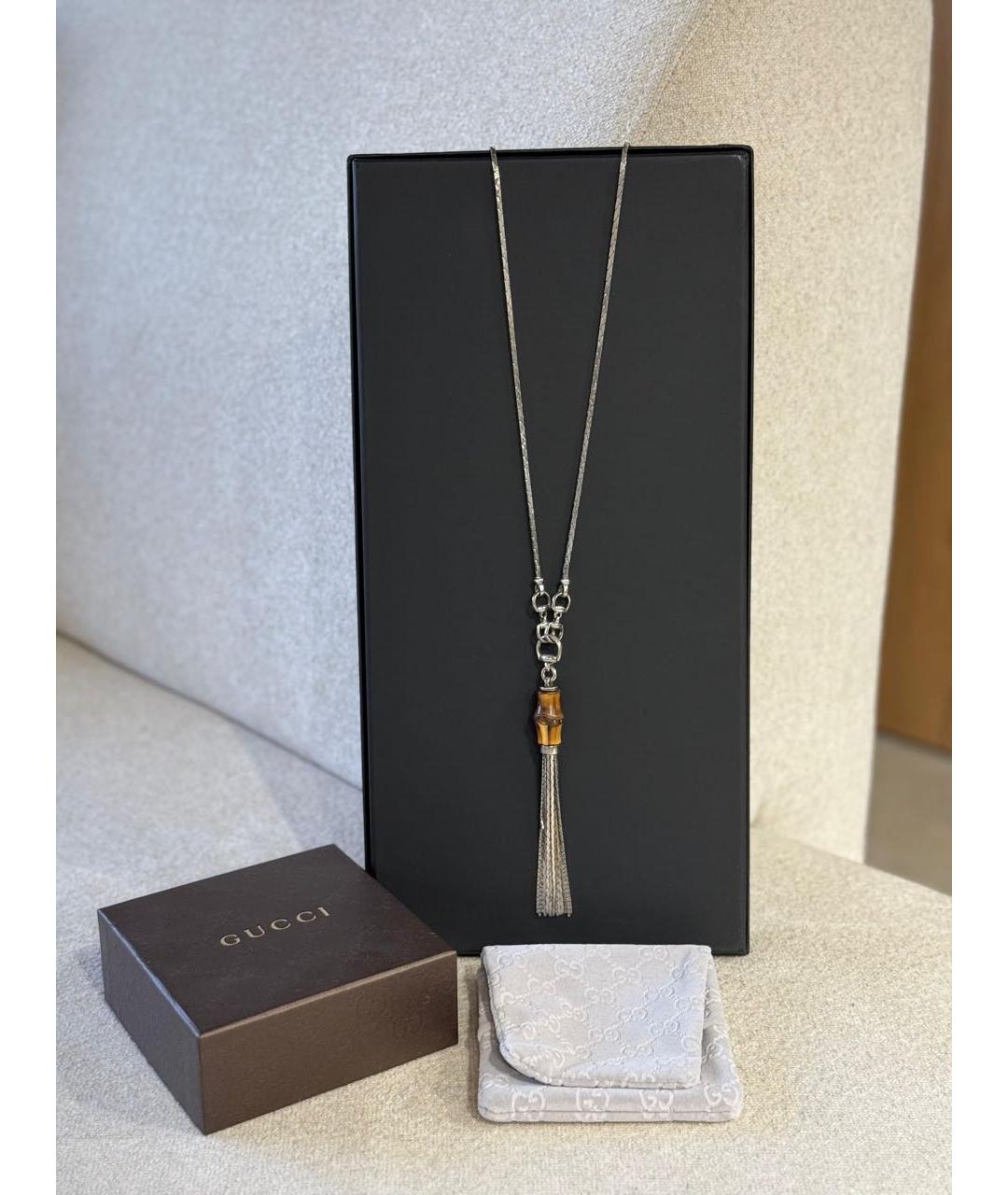 GUCCI Серебряная серебряная подвеска, фото 3