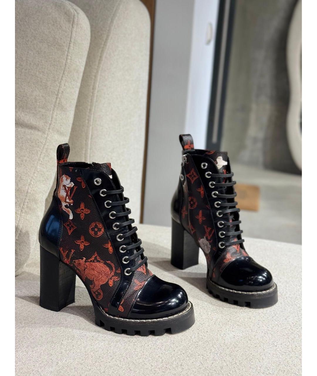 LOUIS VUITTON Мульти кожаные ботильоны, фото 2