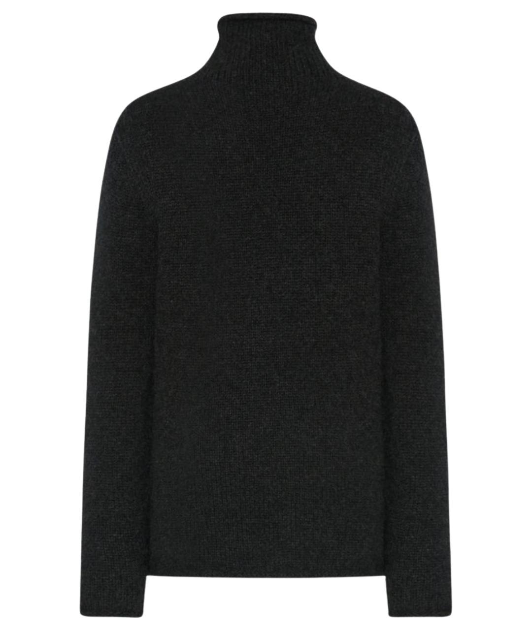 THE ROW Черный кашемировый джемпер / свитер, фото 1