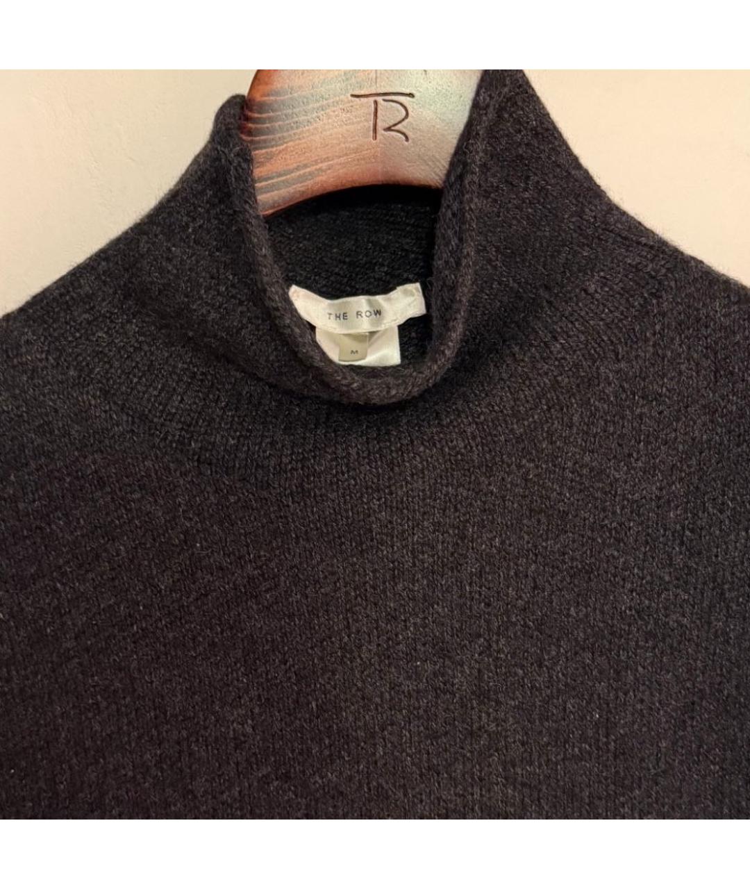 THE ROW Черный кашемировый джемпер / свитер, фото 3