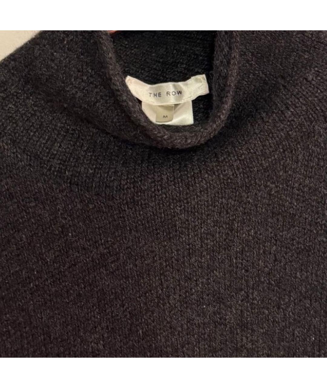 THE ROW Черный кашемировый джемпер / свитер, фото 4