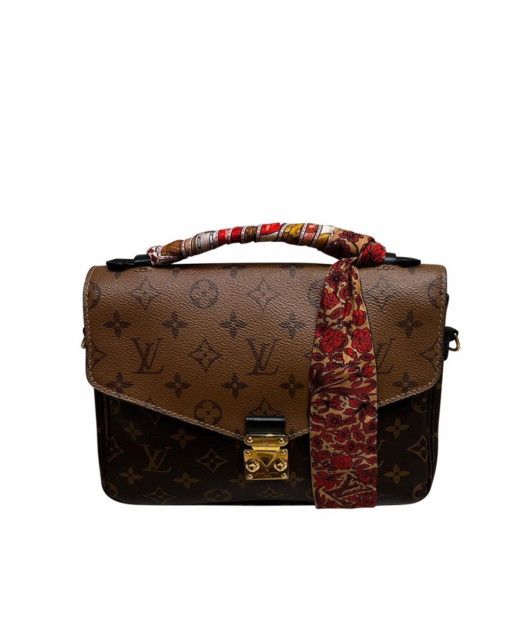 LOUIS VUITTON Коричневая сумка через плечо, фото 1