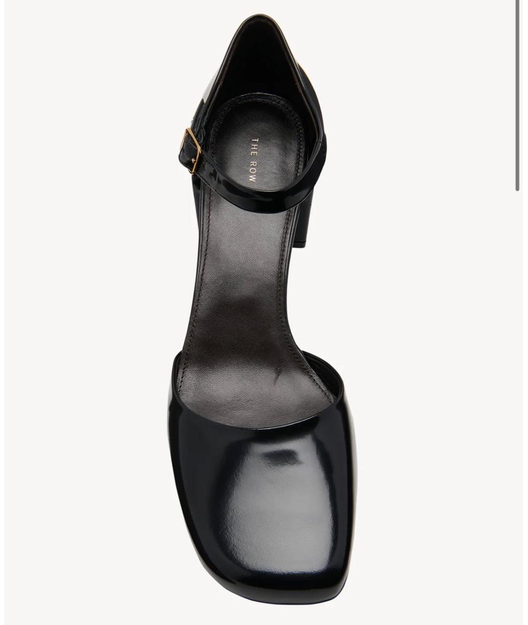 THE ROW Черные туфли из лакированной кожи, фото 2
