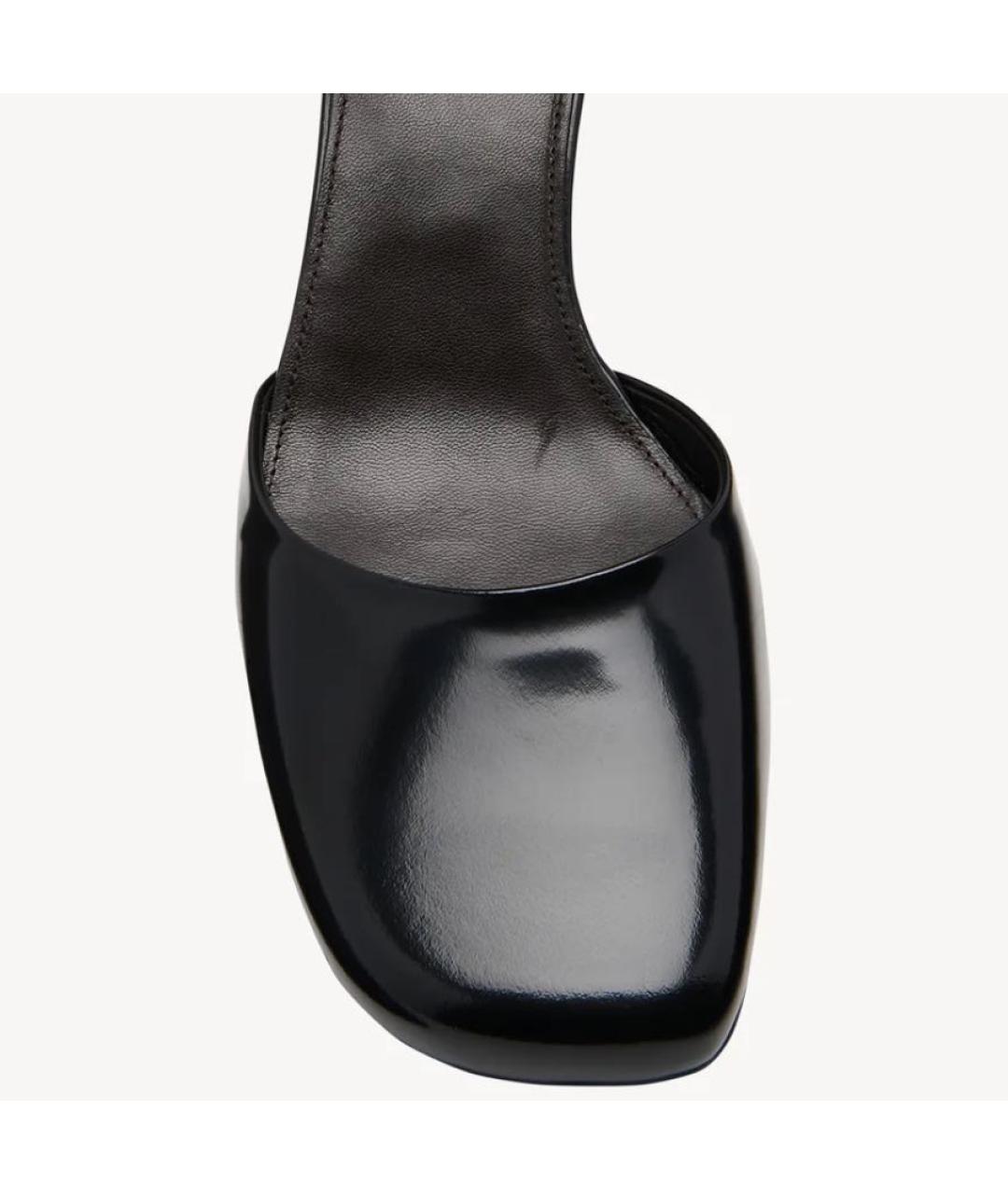 THE ROW Черные туфли из лакированной кожи, фото 4