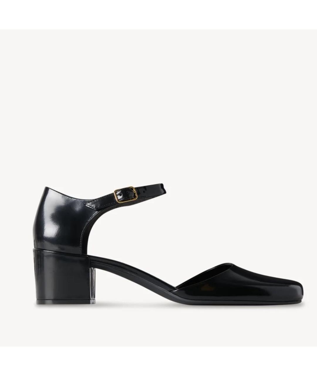 THE ROW Черные туфли из лакированной кожи, фото 5