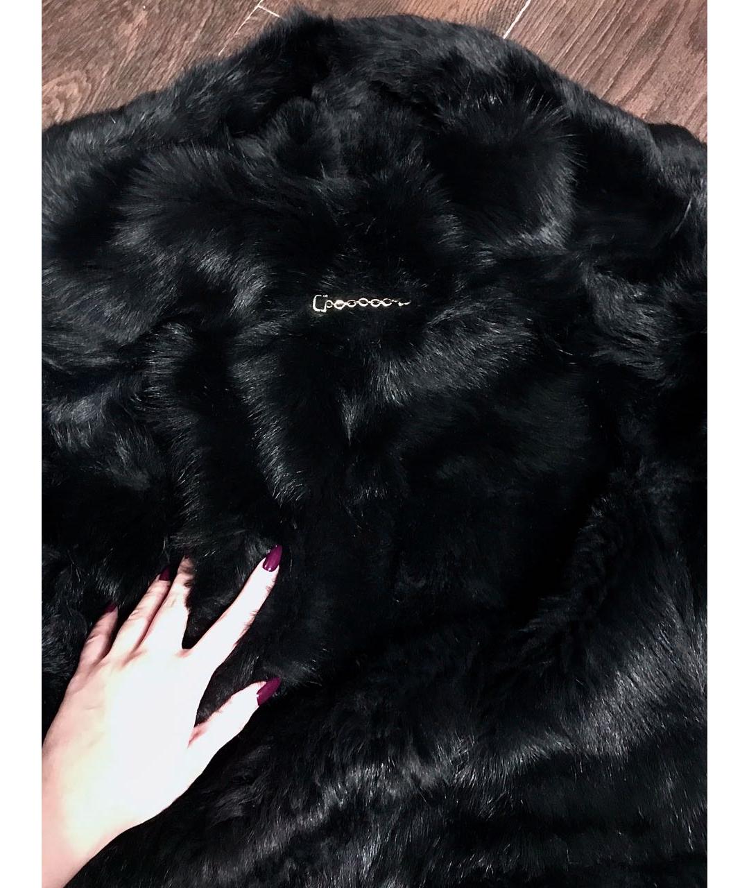 GUCCI Черная кожаная дубленка, фото 6