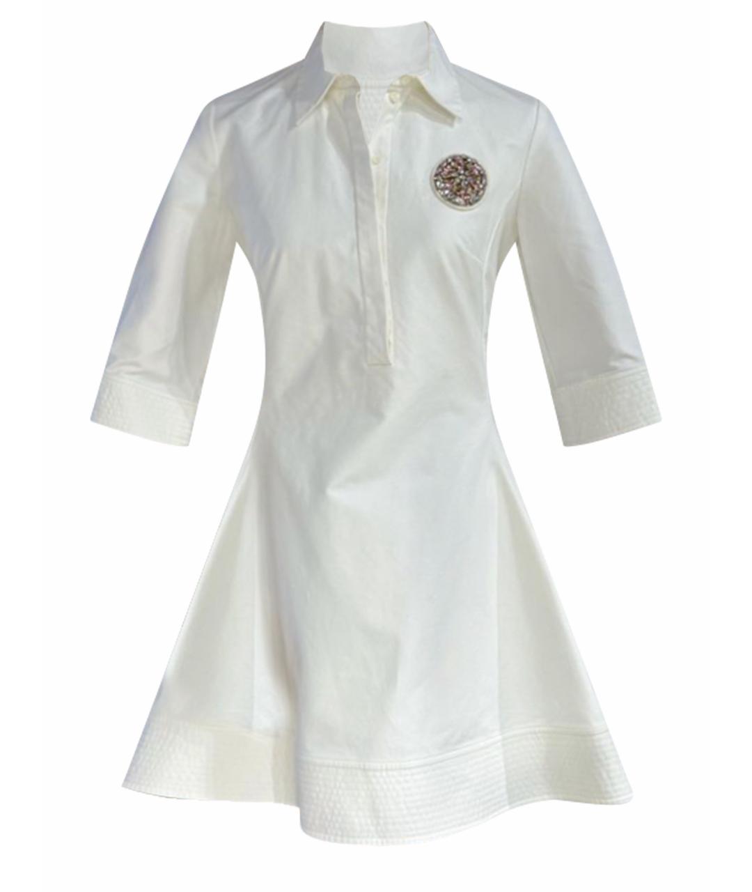 CHRISTIAN DIOR Белое повседневное платье, фото 1