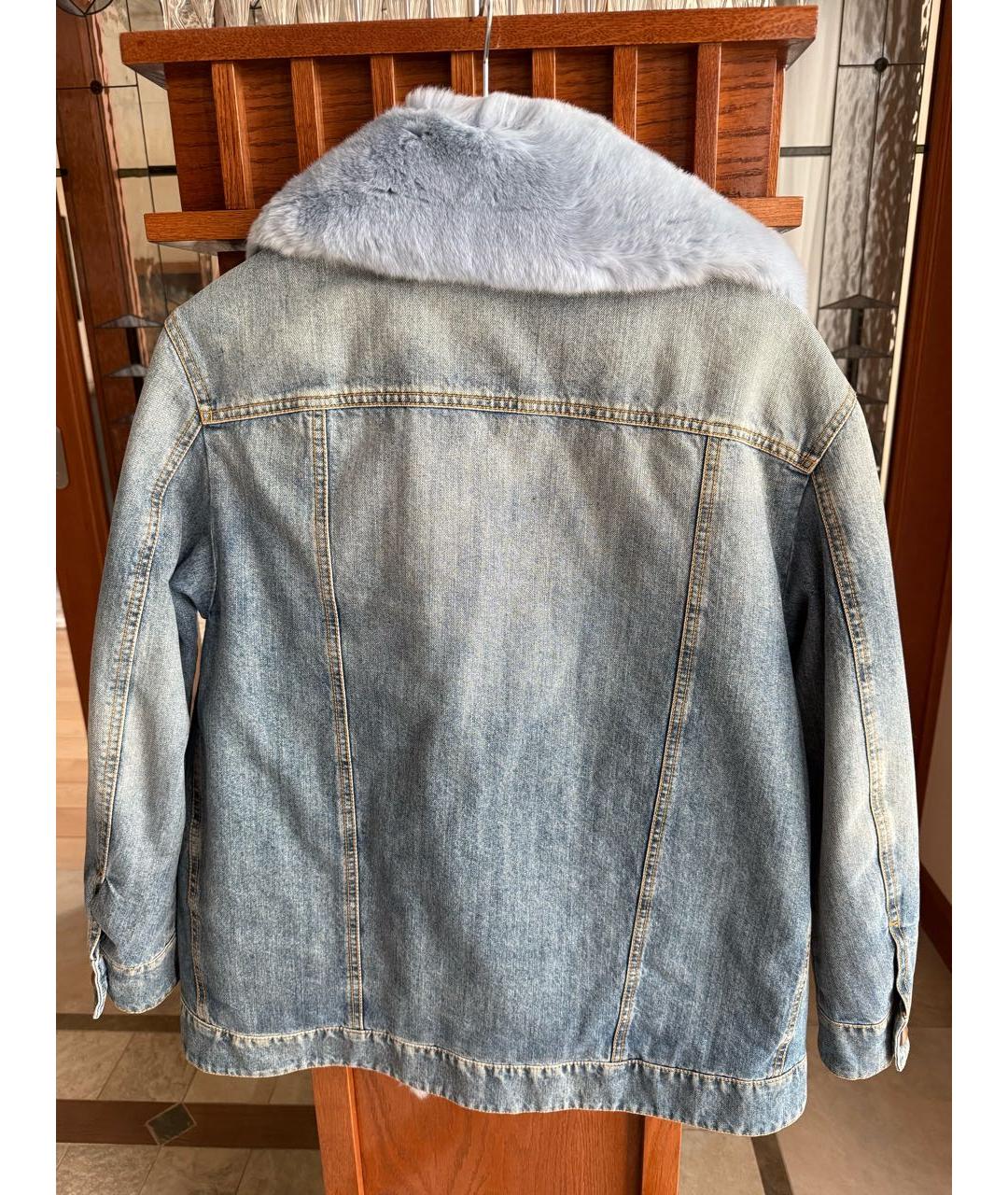 JACOB COHEN Голубая деним куртка, фото 7