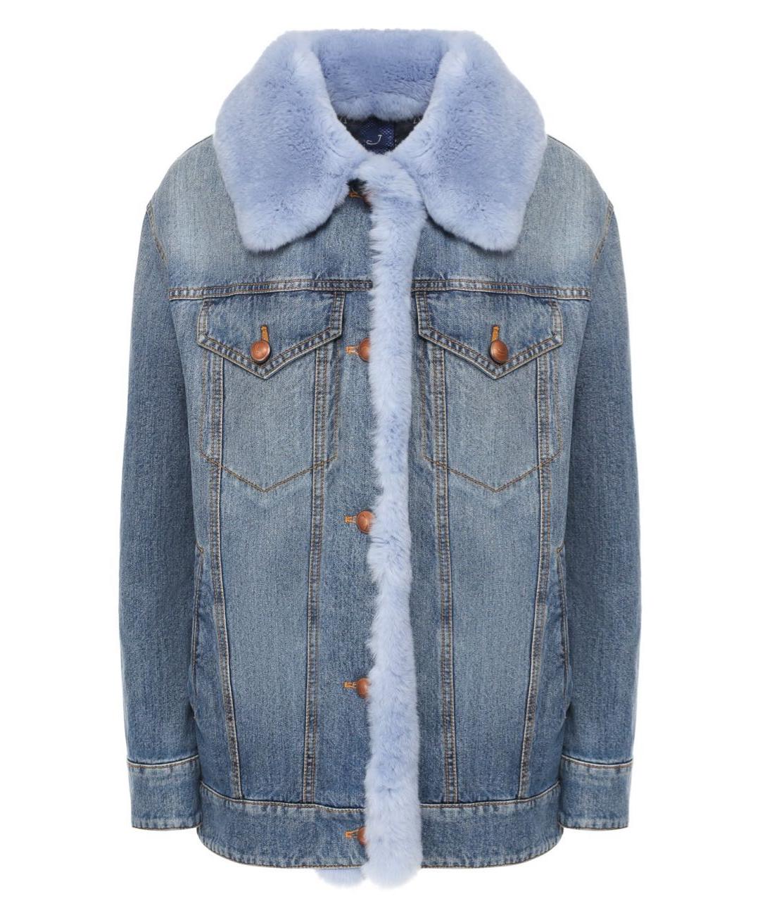 JACOB COHEN Голубая деним куртка, фото 1