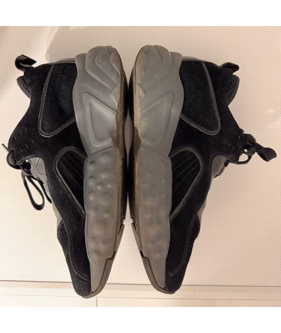ACNE STUDIOS Черные нубуковые кроссовки, фото 7