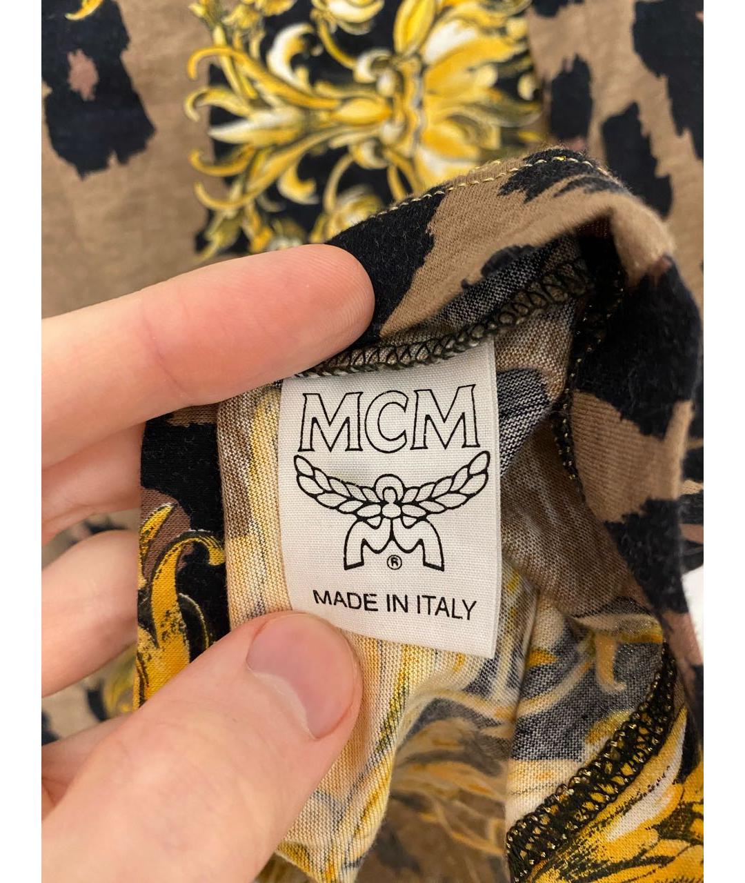 MCM Мульти хлопковая футболка, фото 4