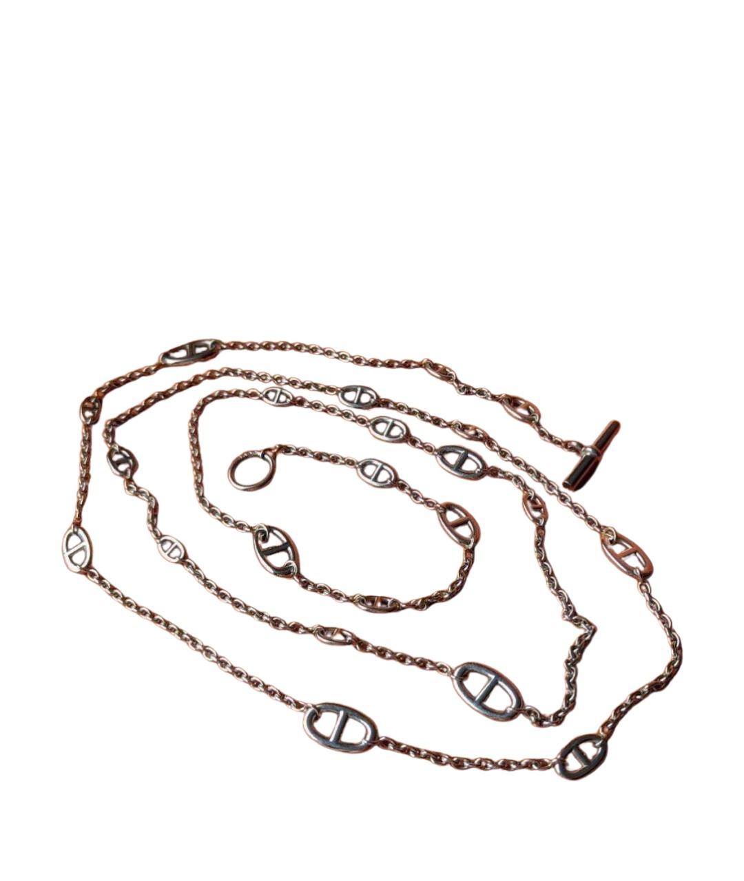 HERMES Серебряная серебряная цепочка, фото 1