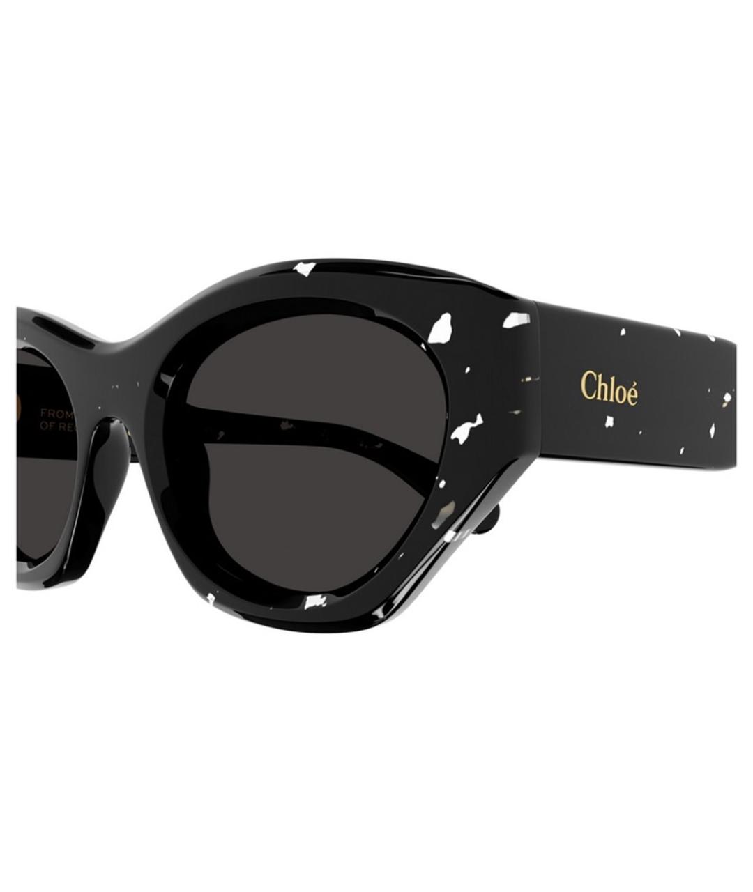 CHLOE Черные солнцезащитные очки, фото 3
