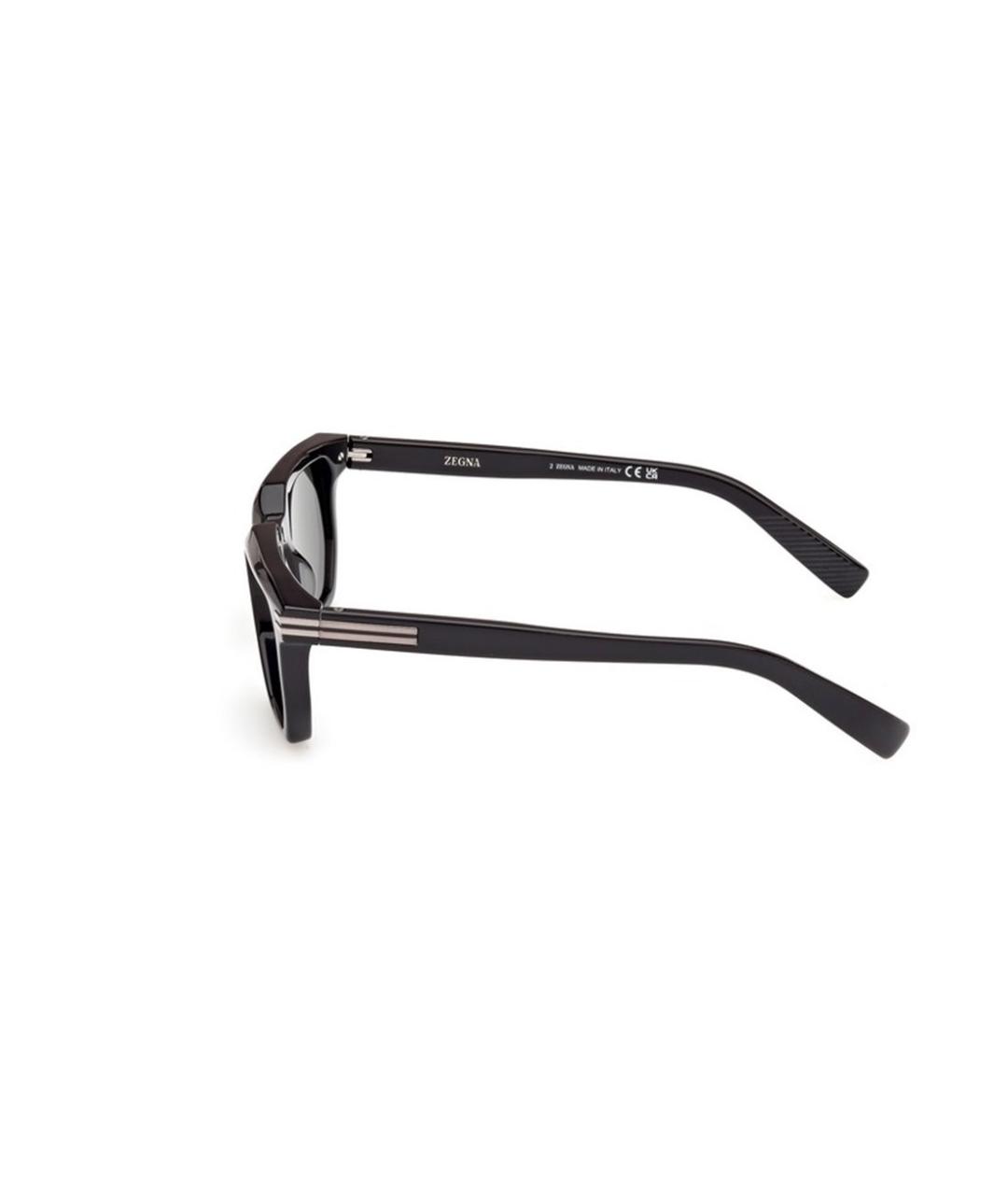 ZEGNA Черные солнцезащитные очки, фото 2