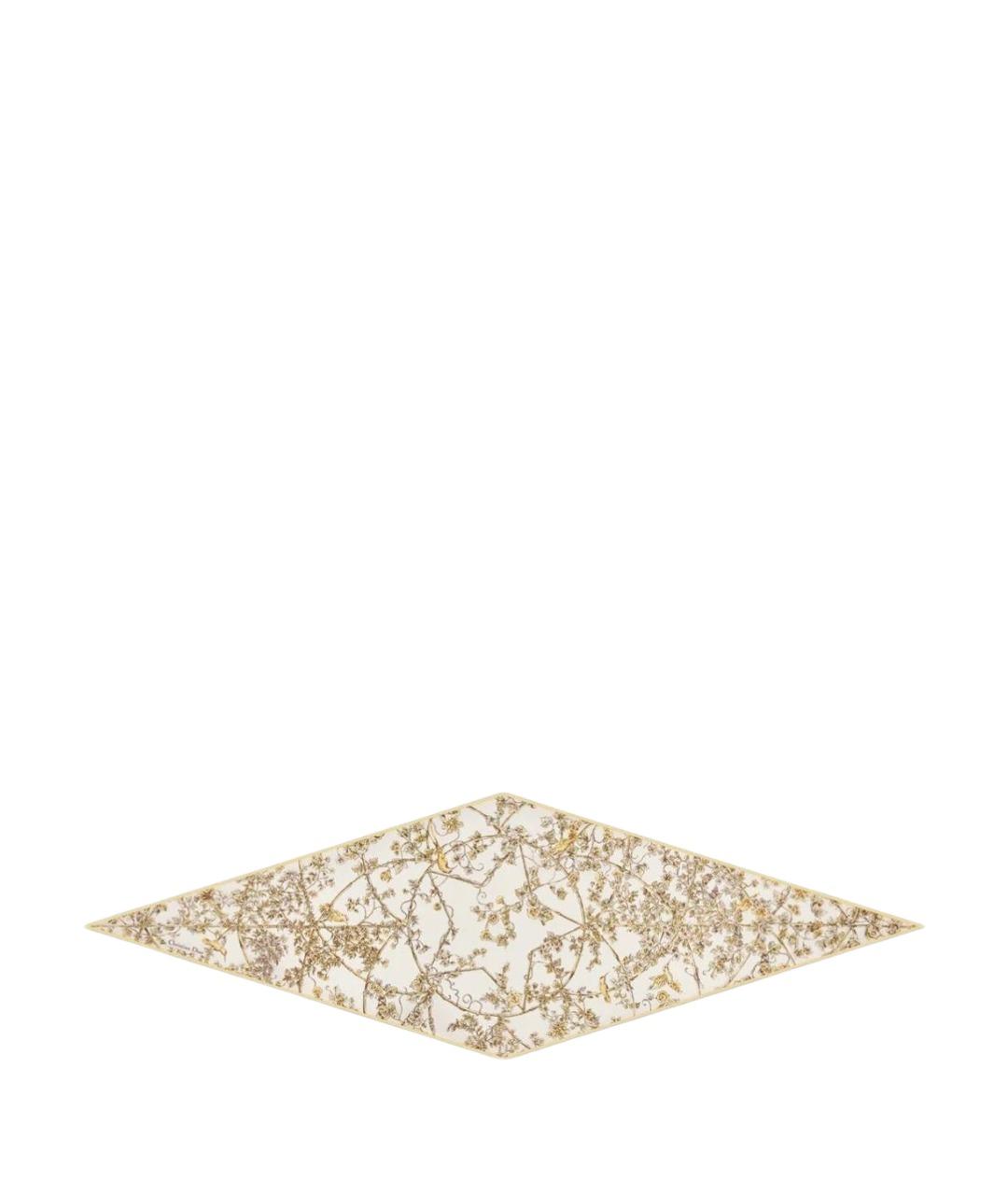 CHRISTIAN DIOR Белый шелковый платок, фото 1