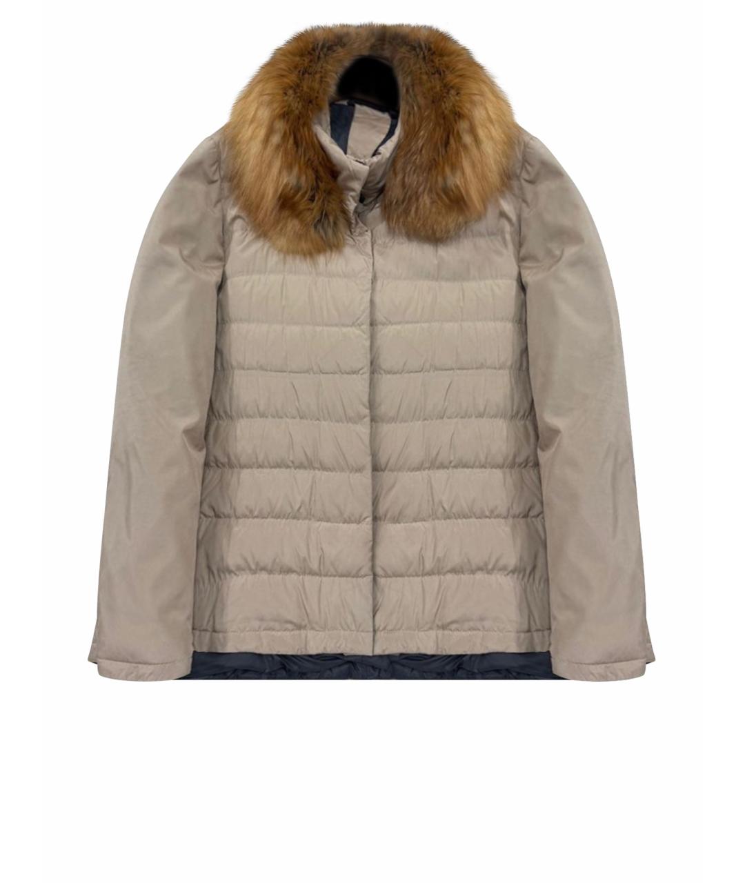 BRUNELLO CUCINELLI Бежевая куртка, фото 1