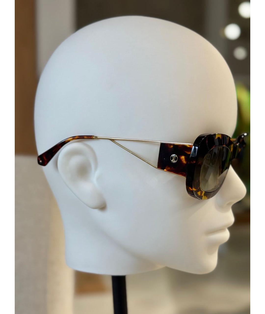 LOUIS VUITTON Мульти пластиковые солнцезащитные очки, фото 2