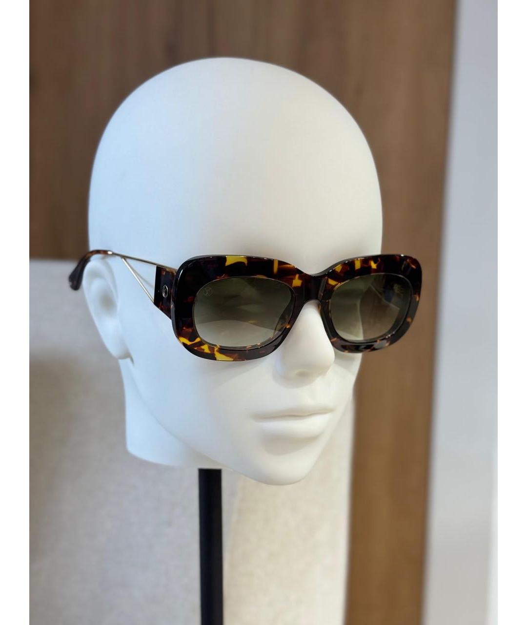 LOUIS VUITTON Мульти пластиковые солнцезащитные очки, фото 3