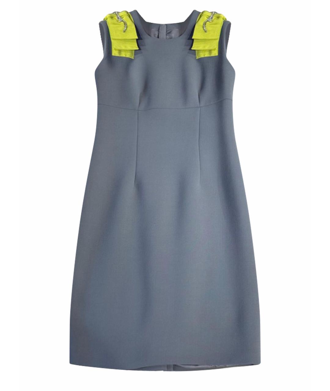 PRADA Серое повседневное платье, фото 1