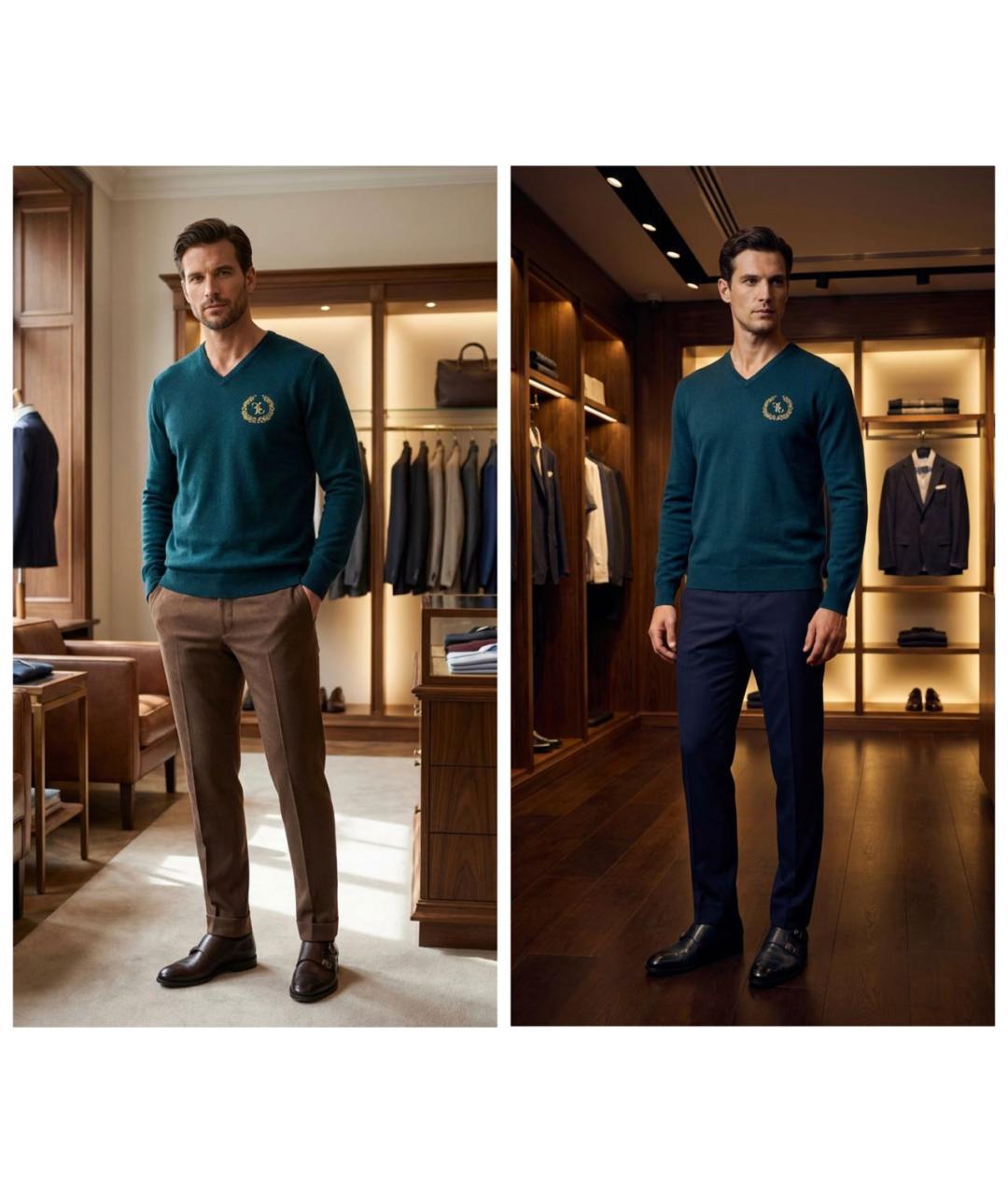 BILLIONAIRE Зеленый джемпер / свитер, фото 3