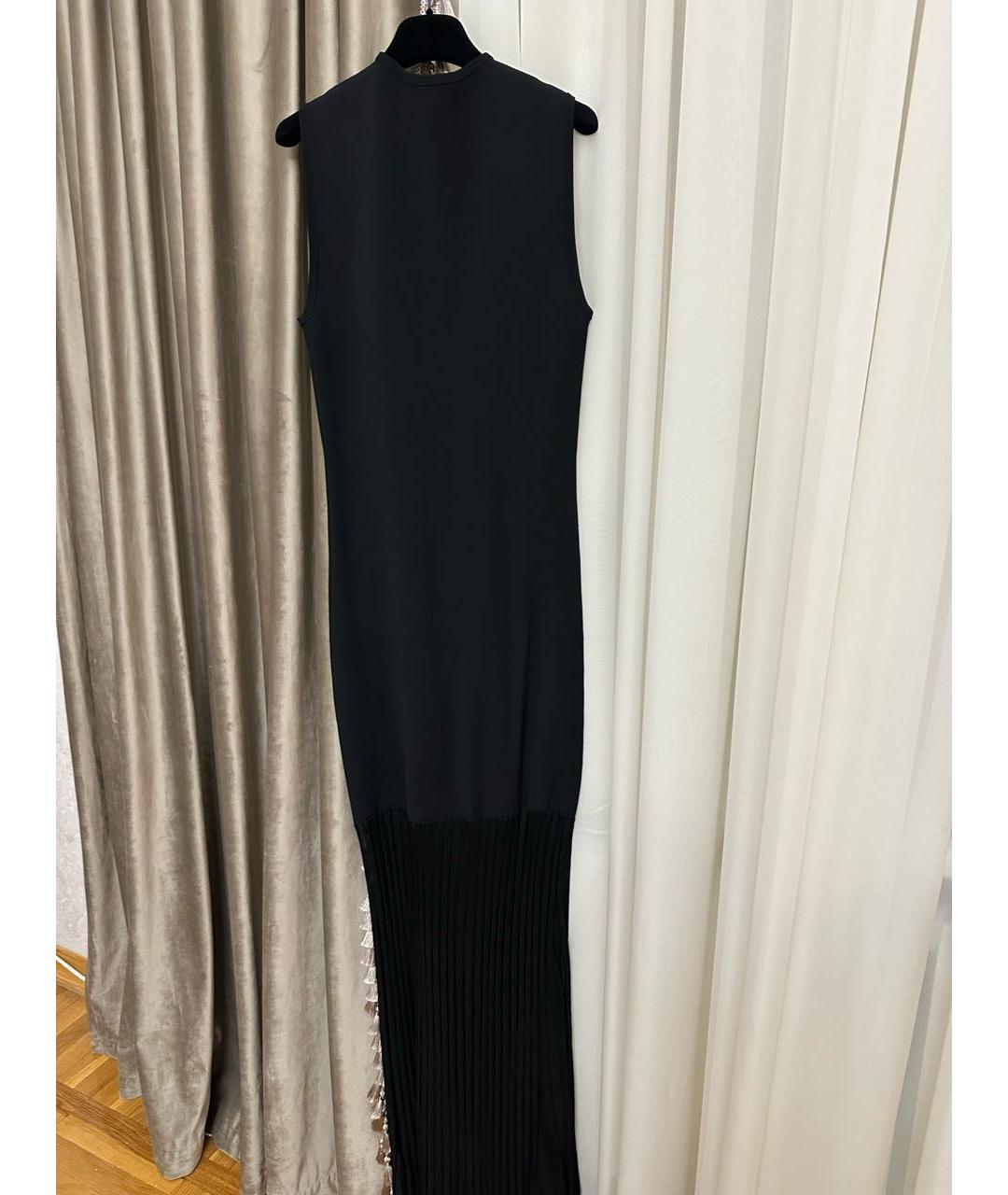 TOTEME Черное вискозное вечернее платье, фото 2