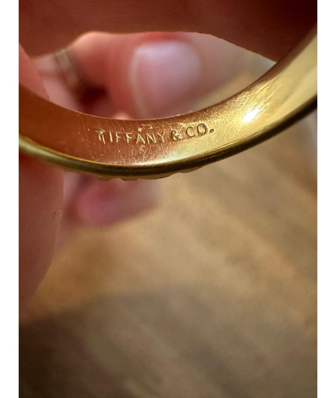 TIFFANY&CO Золотое кольцо из желтого золота, фото 5