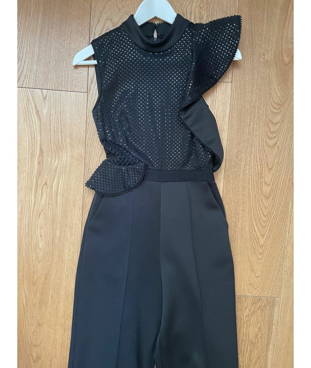 SELF-PORTRAIT Черный комбинезон, фото 7