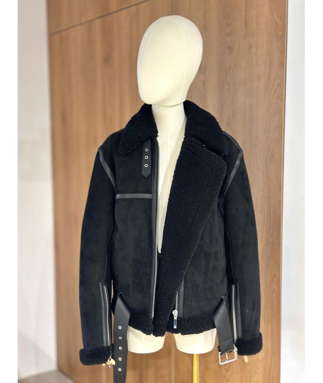 TOTEME Черная замшевая дубленка, фото 3
