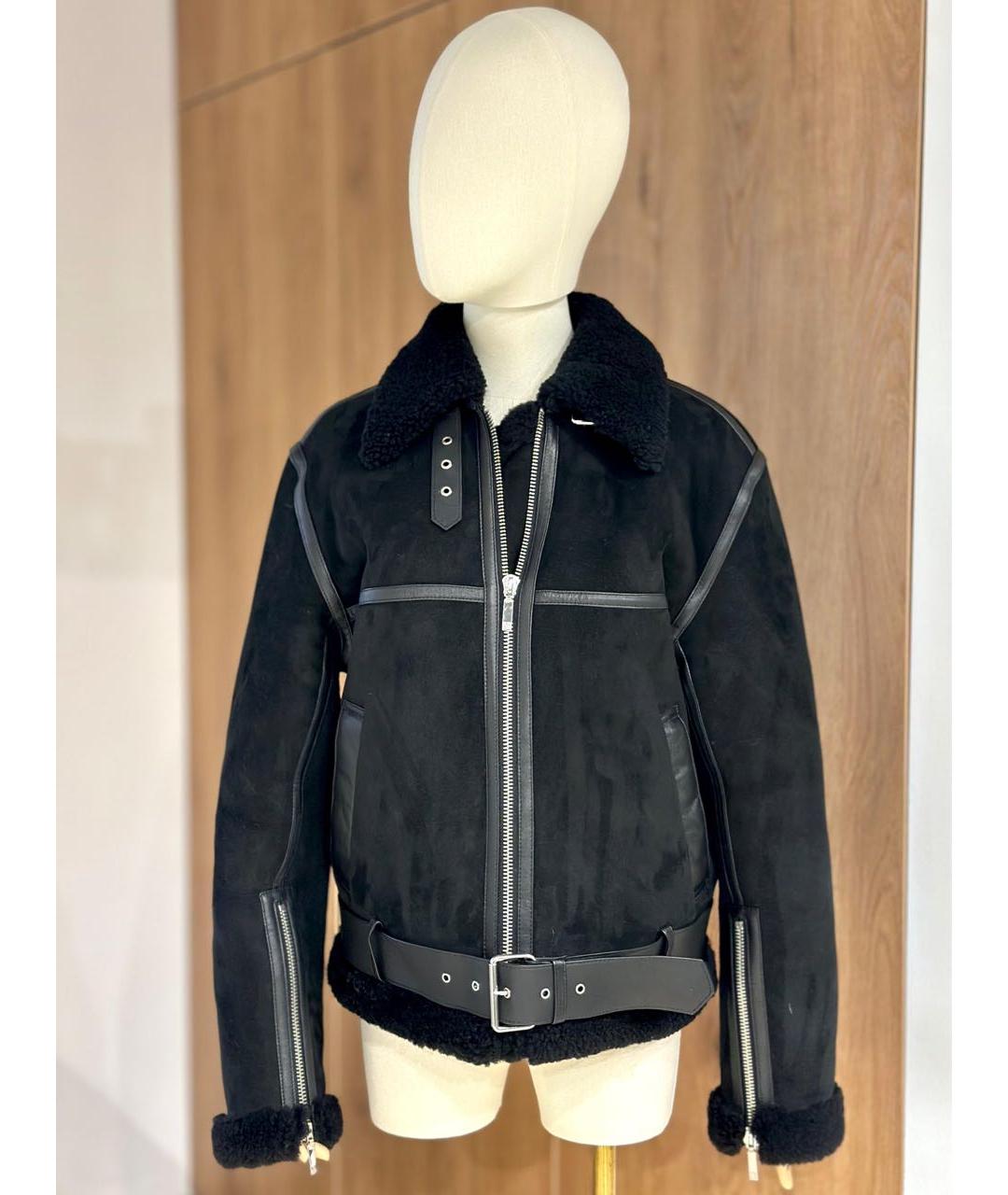 TOTEME Черная замшевая дубленка, фото 2