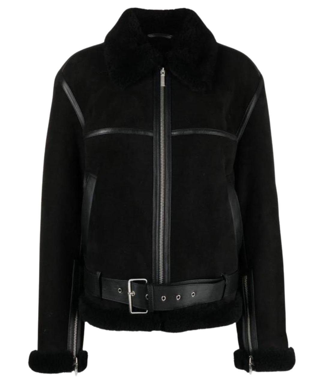 TOTEME Черная замшевая дубленка, фото 1