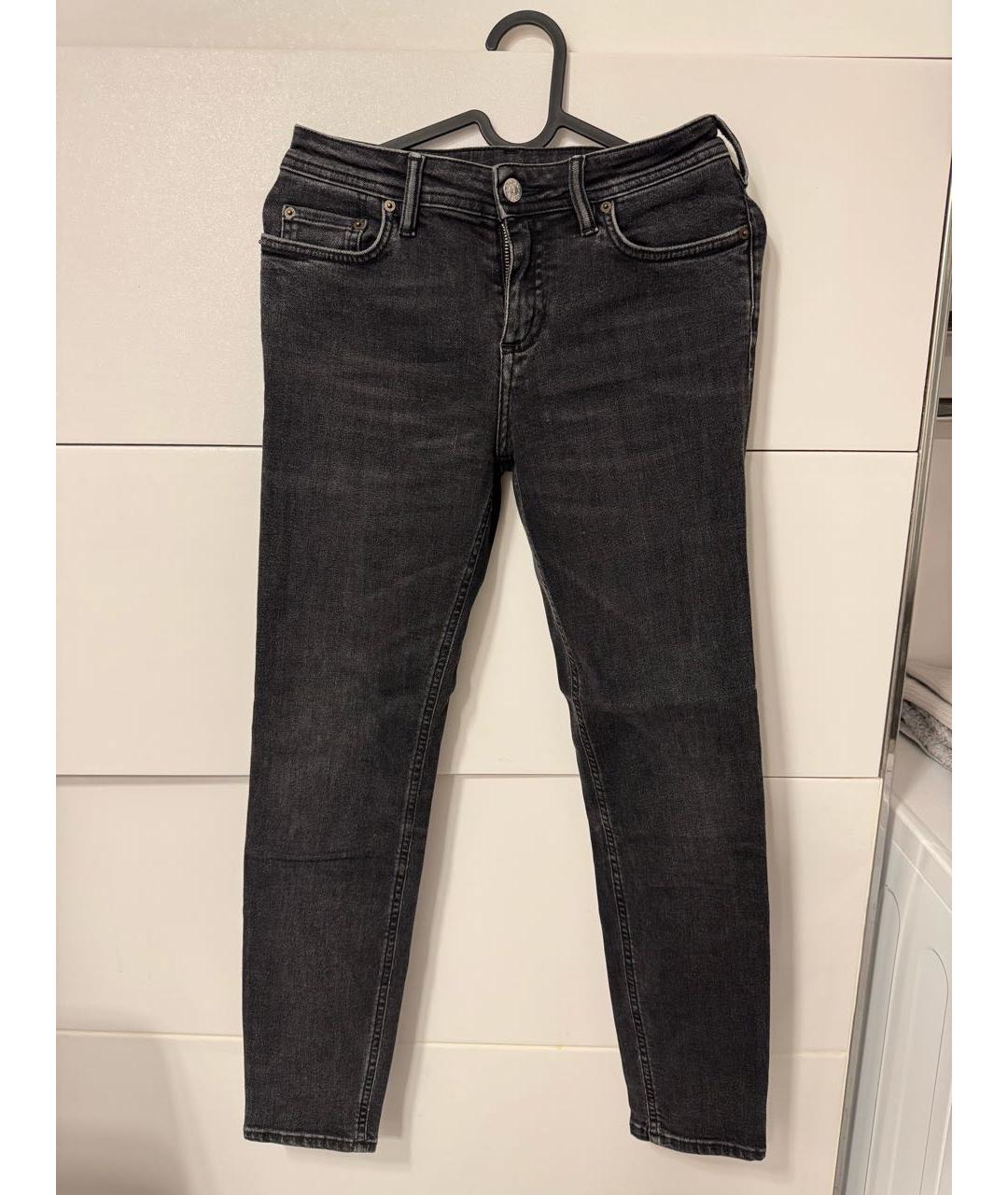 ACNE STUDIOS Серые джинсы слим, фото 9