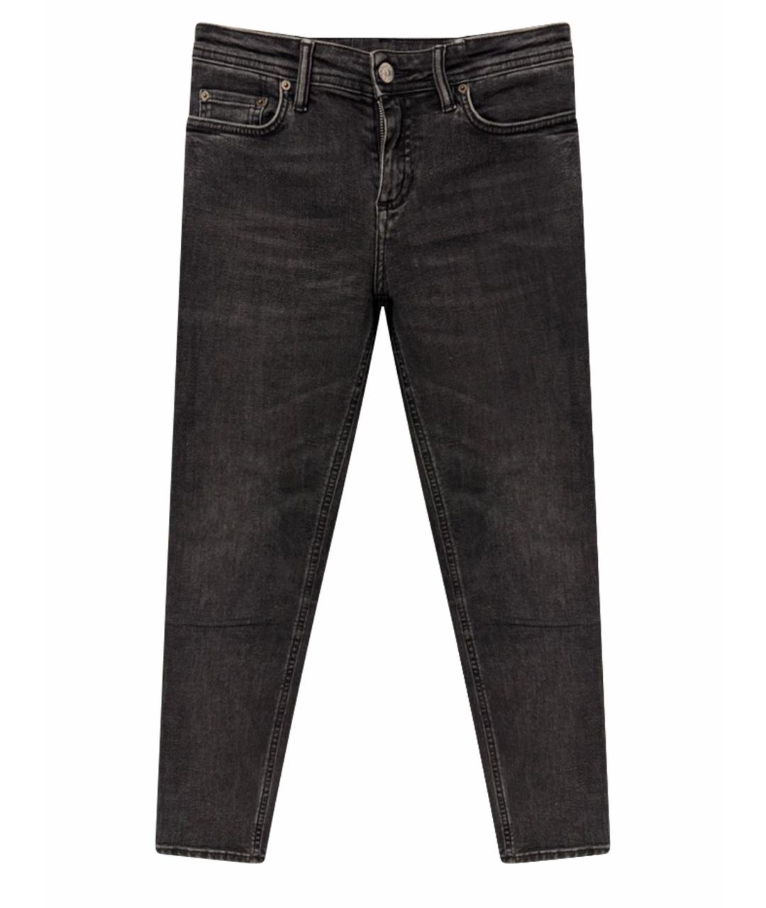ACNE STUDIOS Серые джинсы слим, фото 1