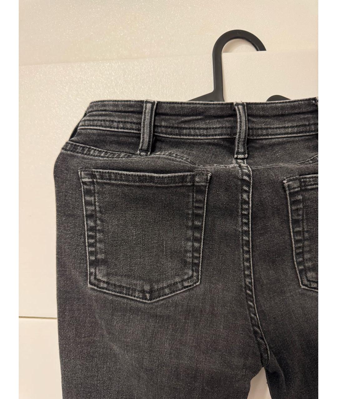 ACNE STUDIOS Серые джинсы слим, фото 3