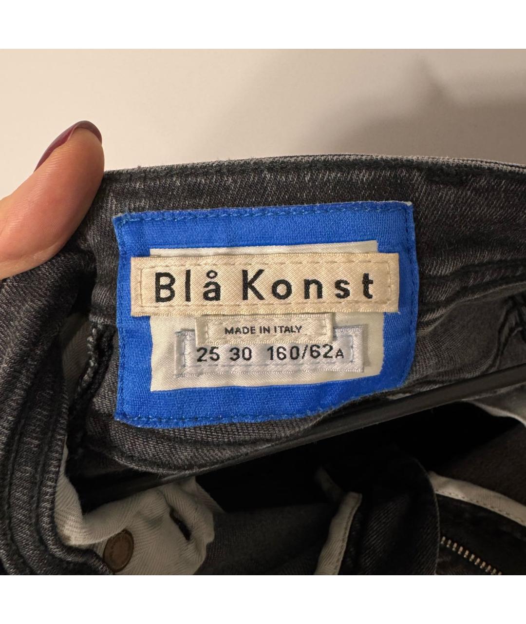 ACNE STUDIOS Серые джинсы слим, фото 5