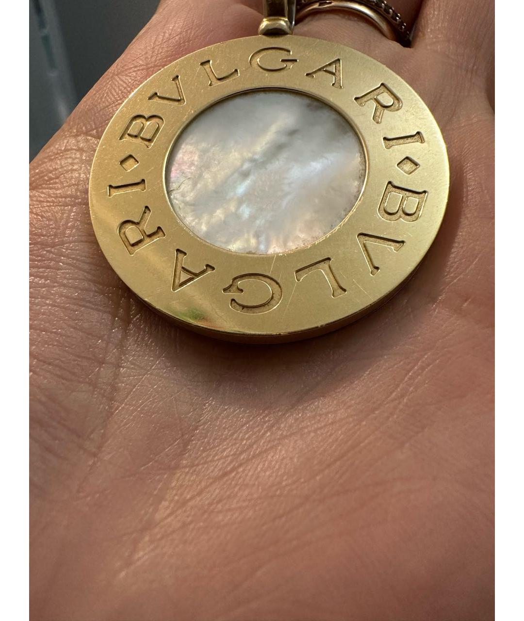 BVLGARI Золотое колье из желтого золота, фото 8