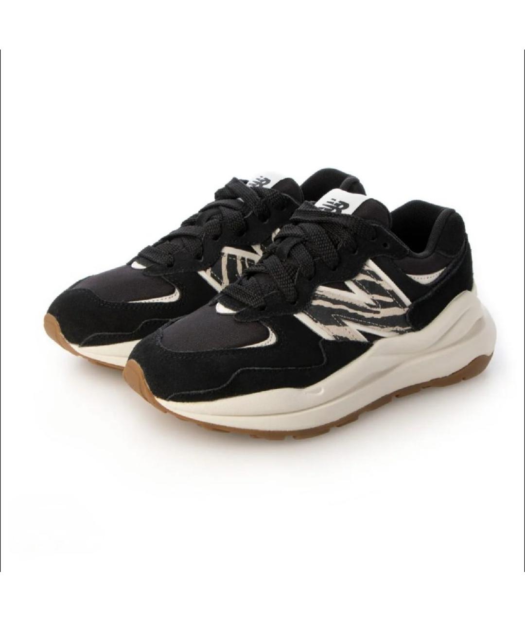 NEW BALANCE Черные замшевые кроссовки, фото 2