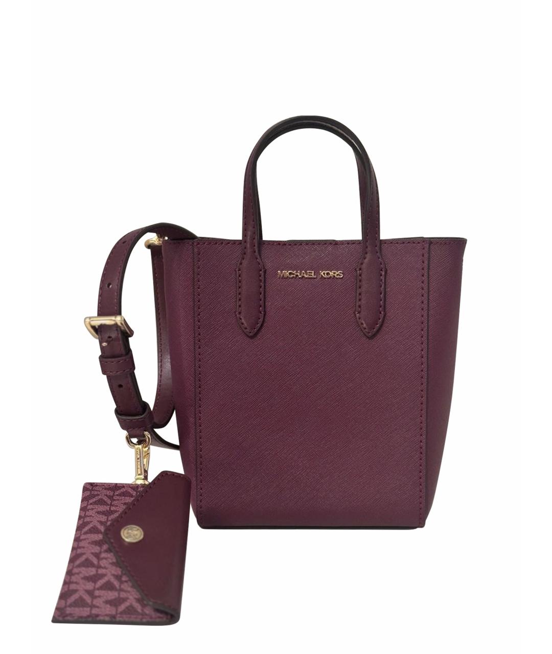 MICHAEL KORS Бордовая сумка через плечо, фото 5