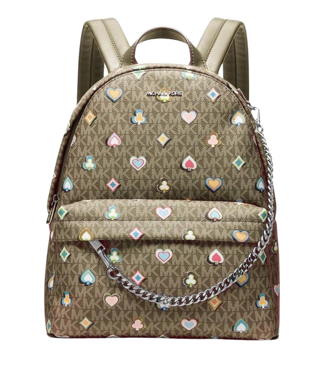MICHAEL KORS Хаки рюкзак, фото 1