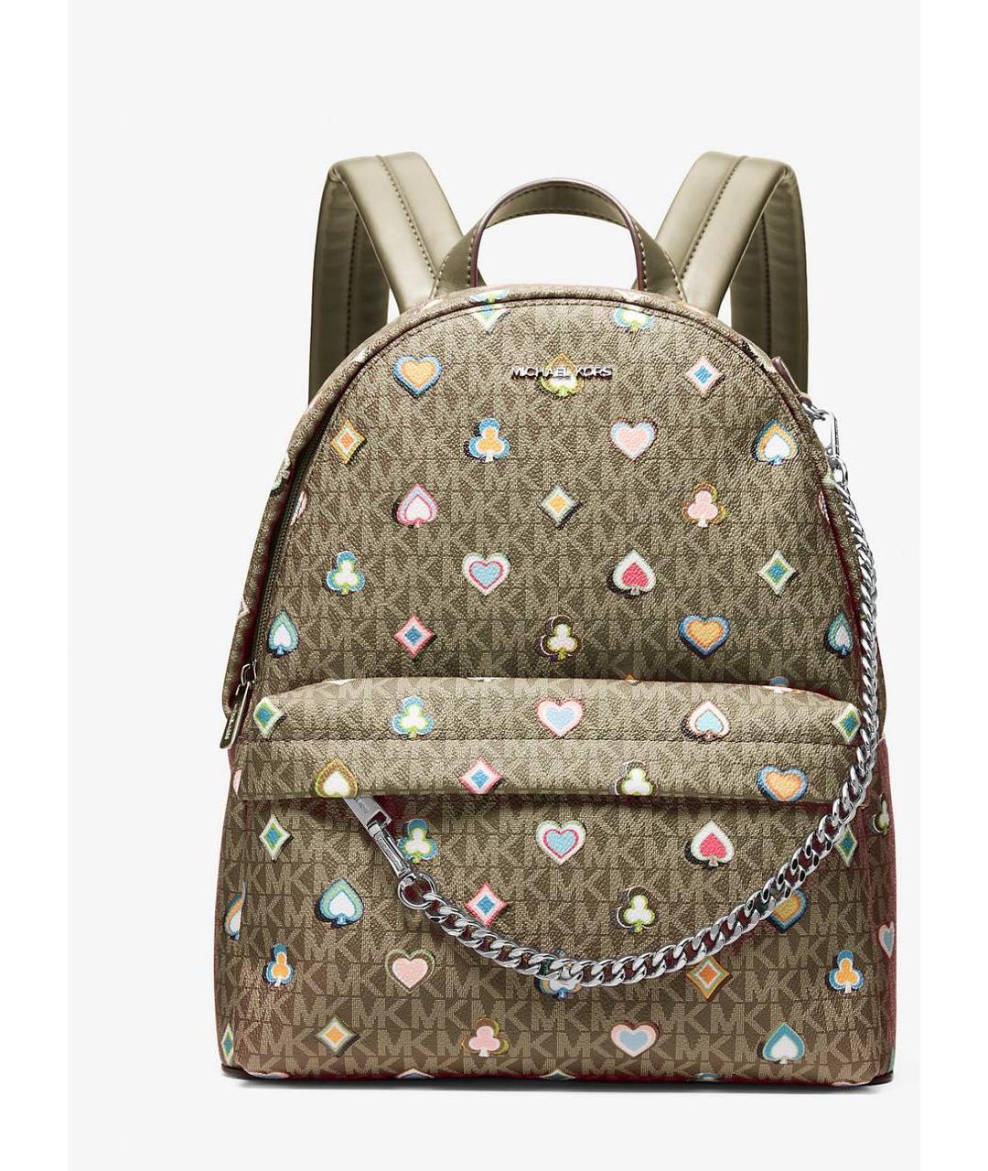 MICHAEL KORS Хаки рюкзак, фото 5
