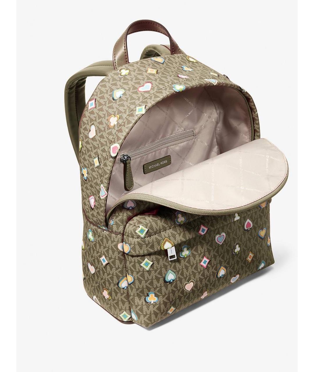 MICHAEL KORS Хаки рюкзак, фото 2