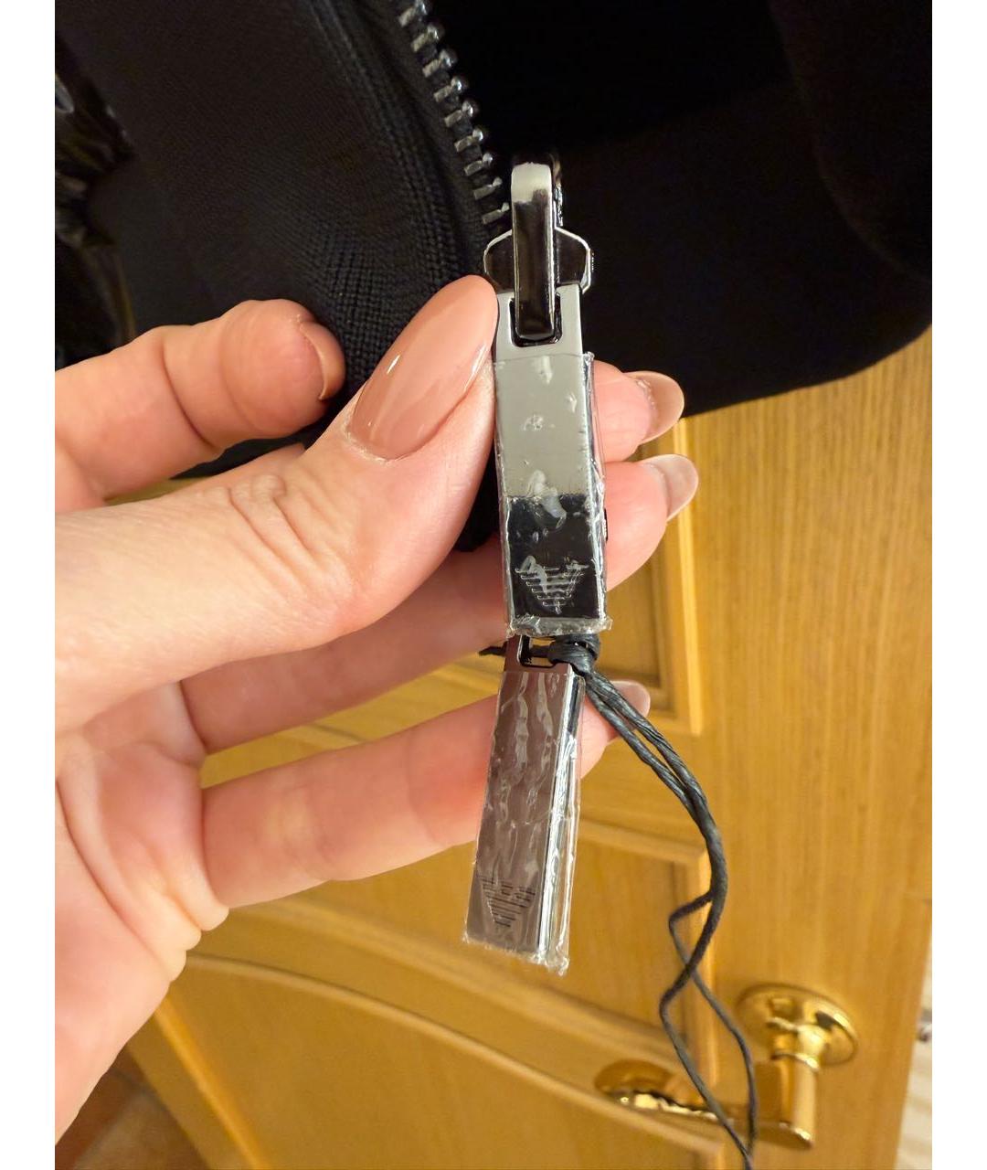 EMPORIO ARMANI Черная куртка, фото 6